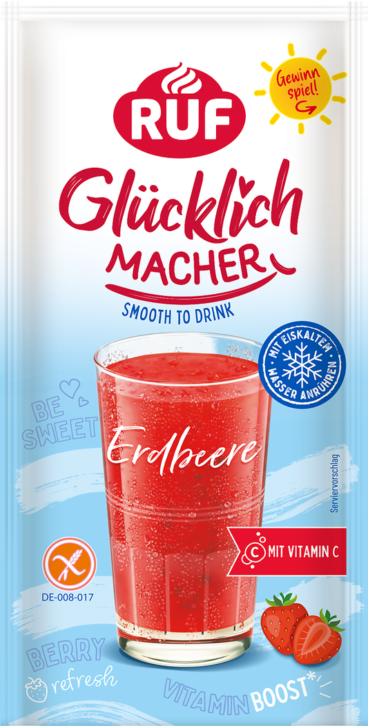 RUF Glücklichmacher Smooth to Drink Erdbeer