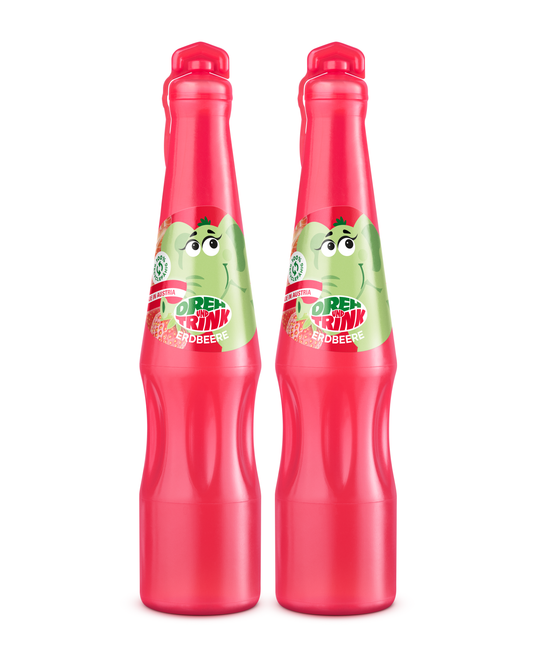 Dreh und Trink Erdbeere 2er